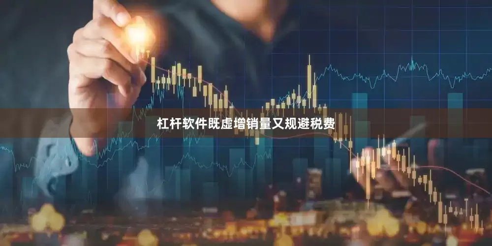 杠杆软件既虚增销量又规避税费